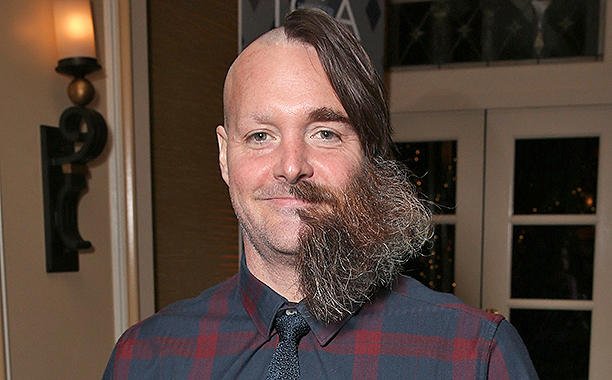 EW's tweet image. We can't stop looking at Will Forte's half-shaved beard and head: bit.ly/1QdWQny