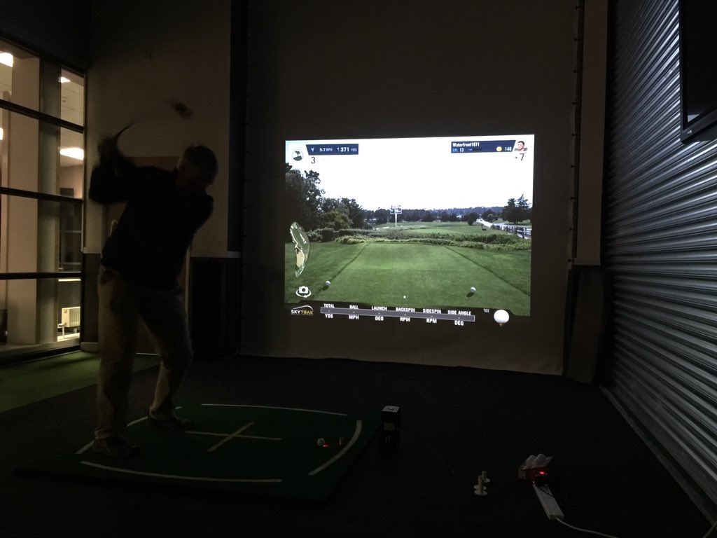 Pebble Beach fully booked <a href="/WaterfrontGolf/">Waterfront Golf</a> until 1 o'clock tomorrow! No flights required. Call 01709877616 after 7.30