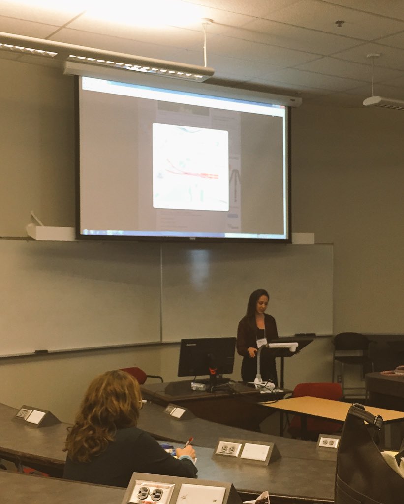 PHP_Conf's tweet photo. Courtney Manlove is presenting her research on Reconstructing Hogan's Alley in Vancouver.#PHP2016 #history #kamloops https://t.co/rhEirWchv8