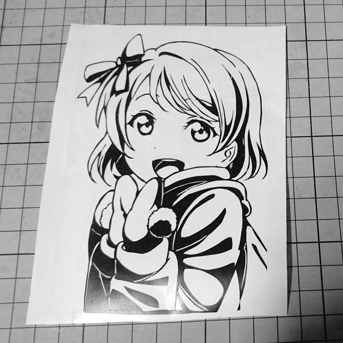 たかぴー M S最高 さん がハッシュタグ ラブライブ 切り絵 をつけたツイート一覧 1 Whotwi グラフィカルtwitter分析