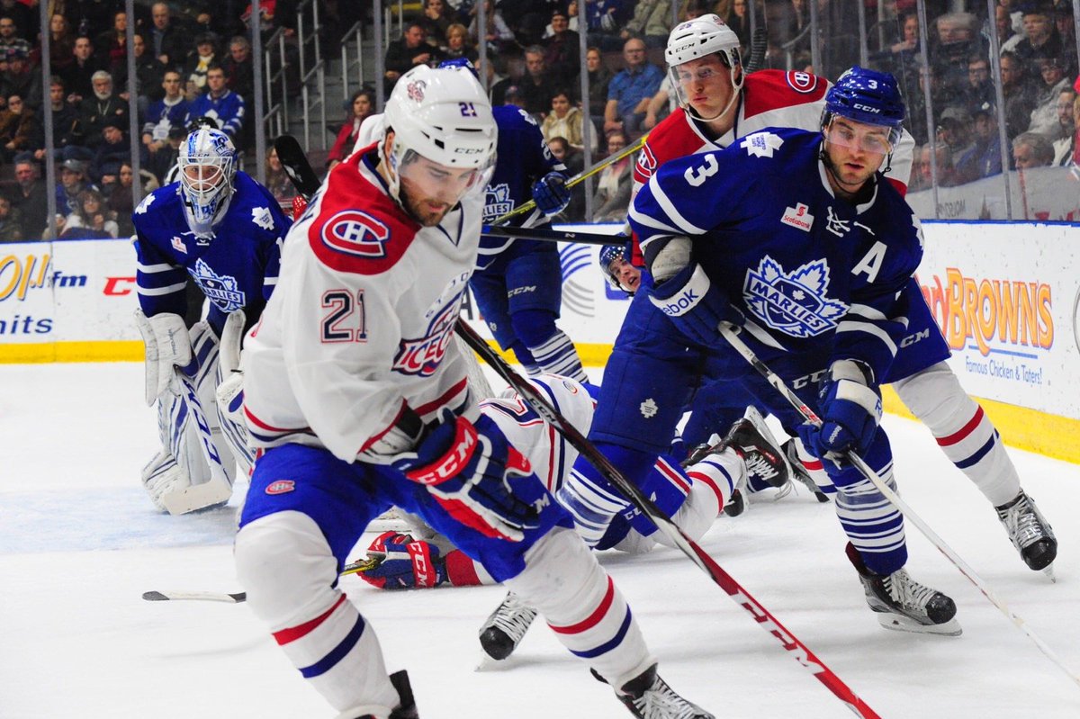 IceCapsAHL's tweet image. After 2 it's 5-2 @TorontoMarlies. Shots 19-17 IceCaps.

#GoIceCapsGo