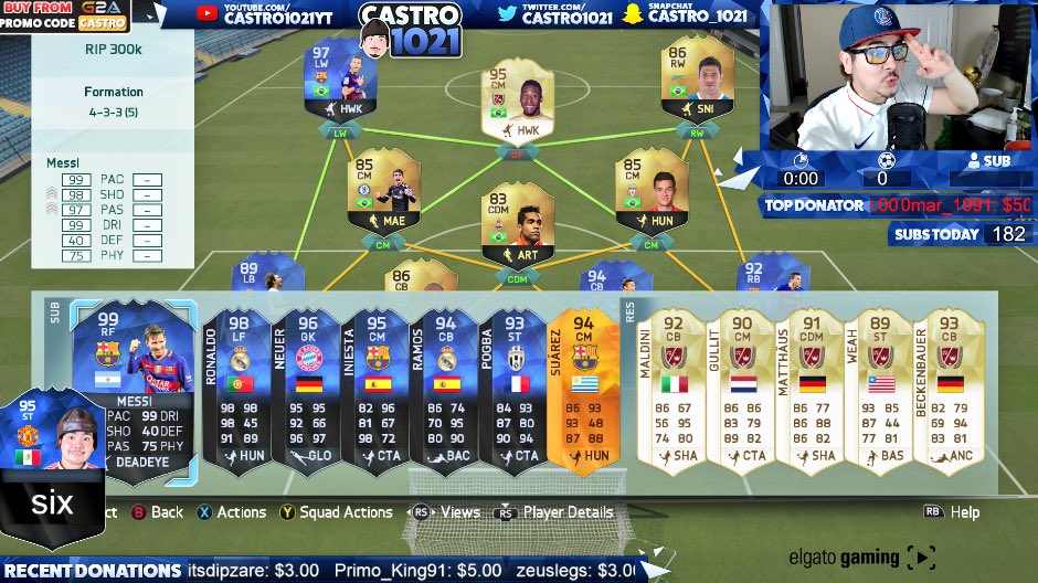 Castro1021's tweet photo. Another awesome stream with you awesome people! Thanks for everything.

Tomorrow: ANOTHA ONE.

Stay safe. <3 https://t.co/xONNoIR5yX