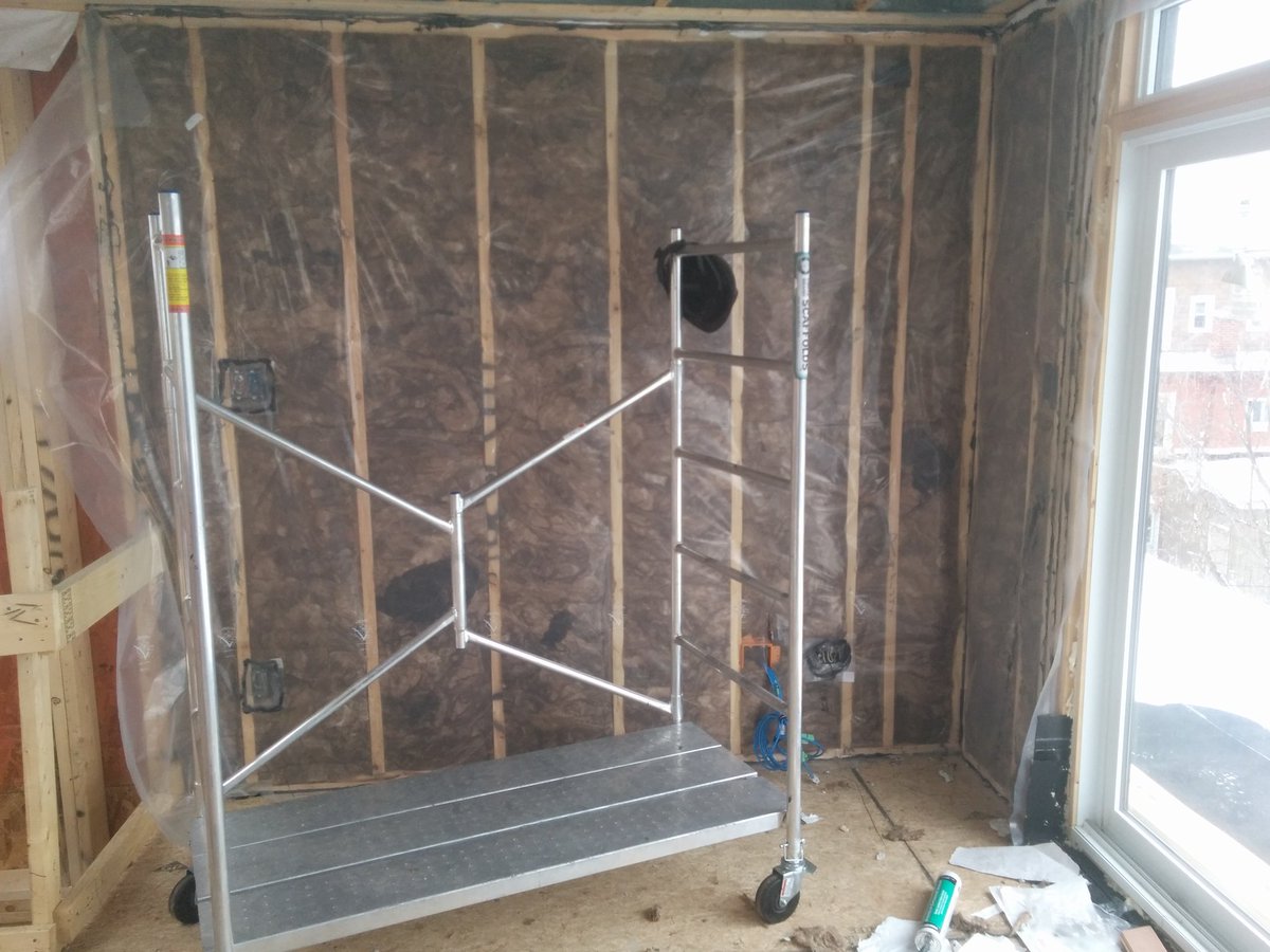 220Primrose's tweet photo. Got my #ecobatt #insulation from @knaufinsulation installed! #GreenbutBrowner #RedHotInsulators https://t.co/PRMh6vSpDT