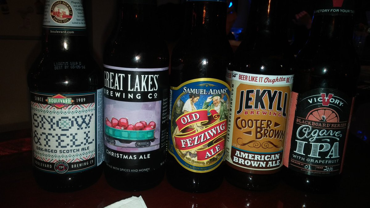garystrayer1's tweet photo. IVBLA WINTER BEER MEETING,  Here's the selections so https://t.co/CBslgouMIU is good. https://t.co/yEj7sLlPn6