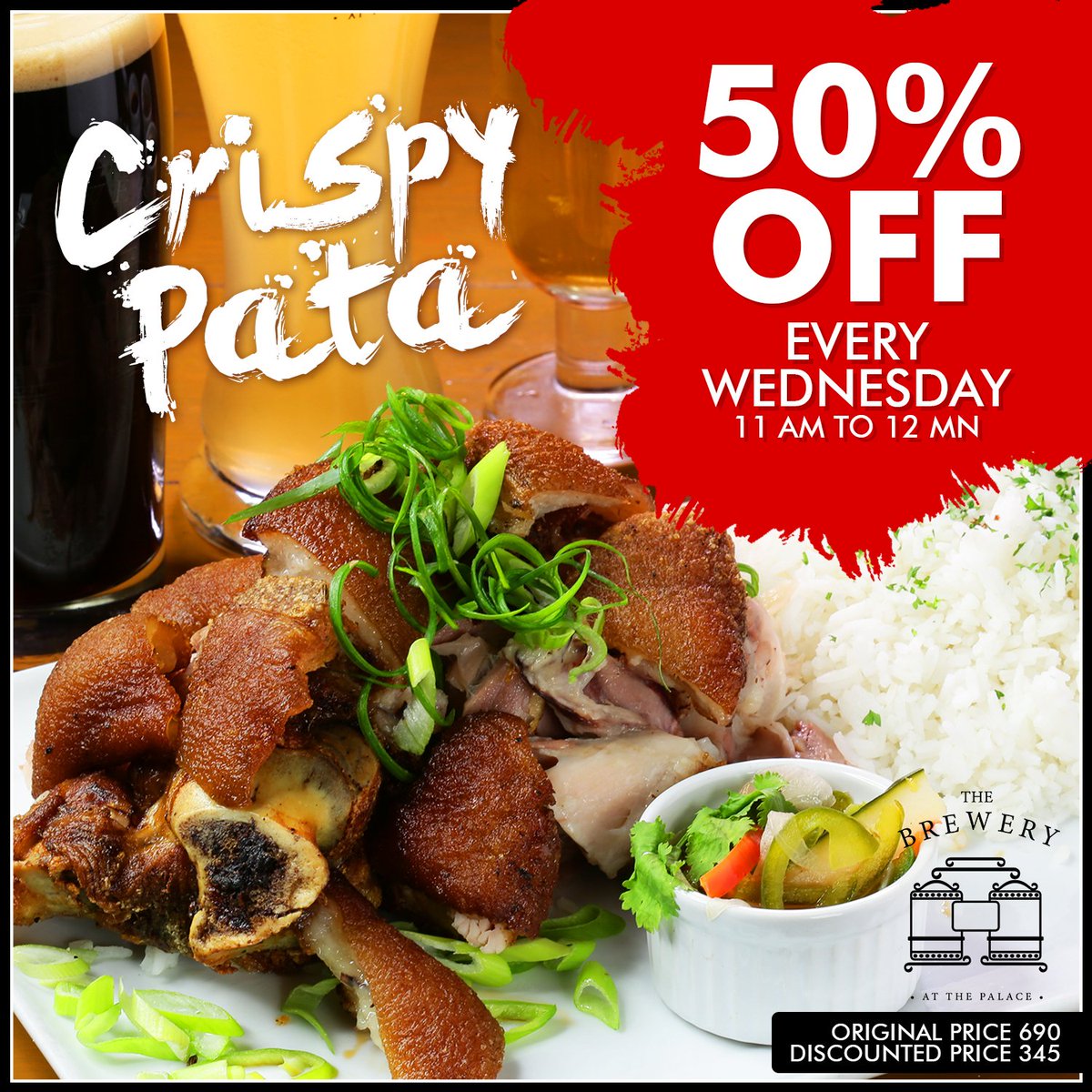 thebreweryph's tweet photo. If you're looking for a good deal, we've got a couple lined up for you this month! 

#TheBreweryAtThePalace https://t.co/eIVD5Flerp