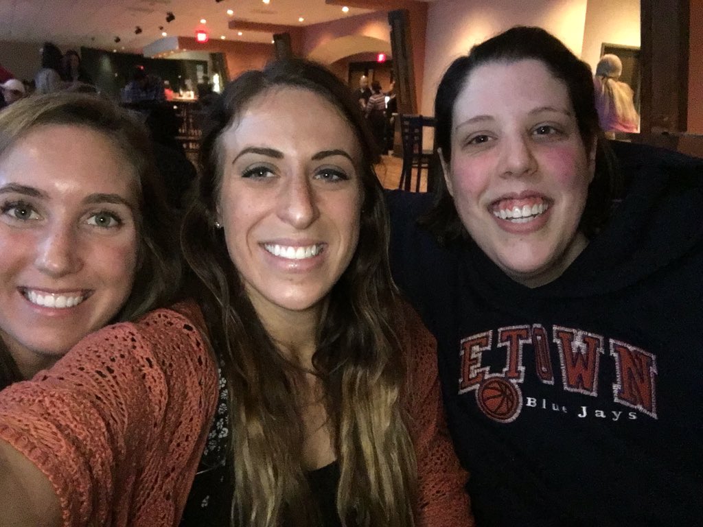 Ms_Gaudio's tweet photo. Bowling selfies 😂 #werecoolright @SarahCommander https://t.co/38U14WfLiv