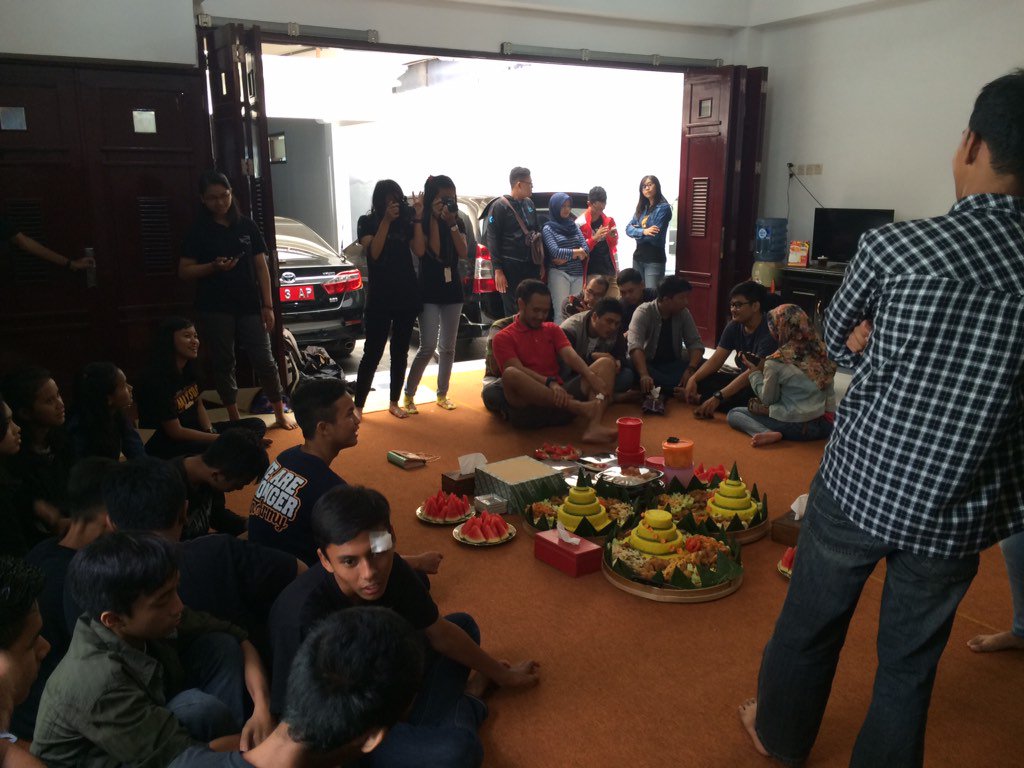 Suasana perayaan HUT DBBC🎉🏀❤️