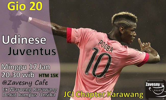 Info Nobar JCI Karawang - Minggu 17 Jan, Jam 20.30 - @Zavesny_Cafe ex waroeng, dekat kampus unsika. #AyoNobar