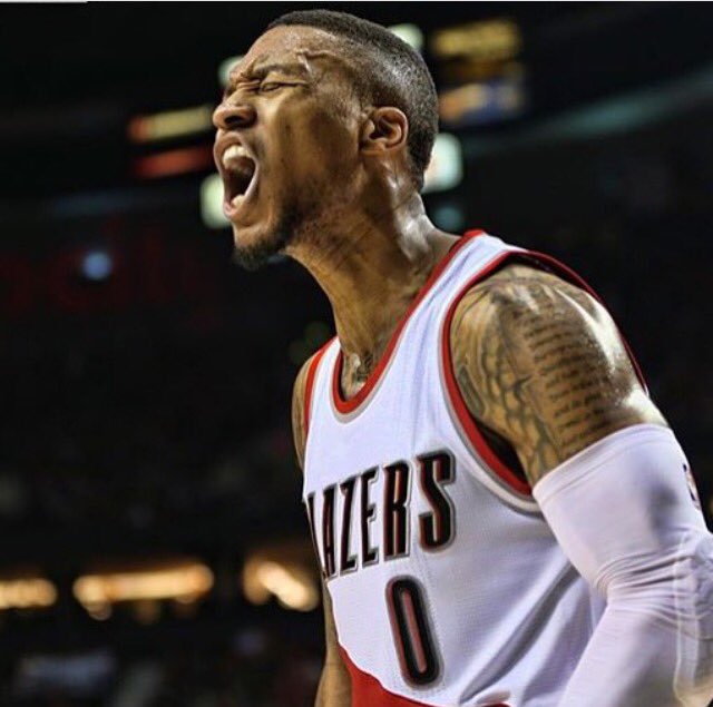 blessedMarmiof6's tweet image. Damian Lillard #NBAVote