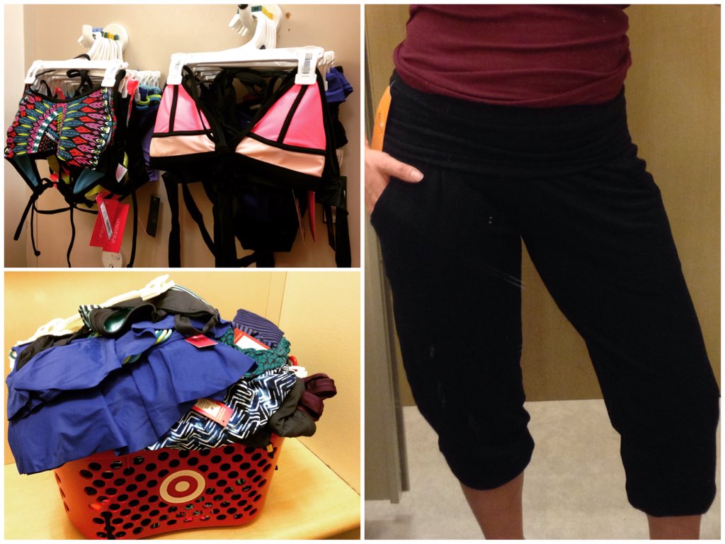 alicia_therese_'s tweet image. I just spent an hour &amp;amp; a half at @Target trying #bathingsuits on... I walked out with #sweatpants!! Lol #ZINproblems