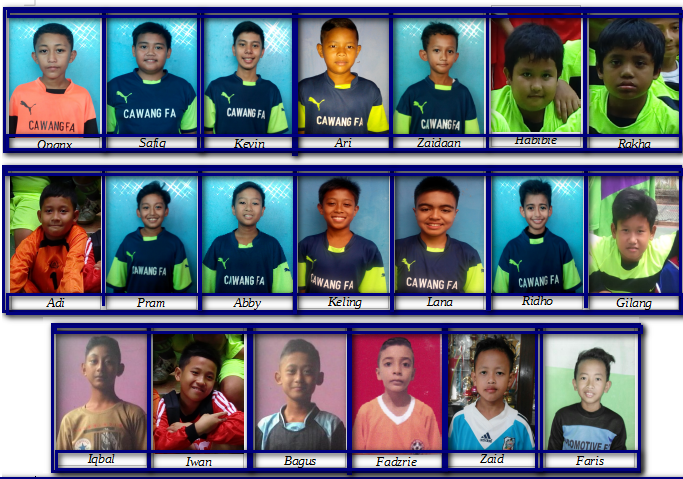 Update Pemain <a href="/cawangfa/">Cawang FA</a> U13 for Liga AAFI 2016