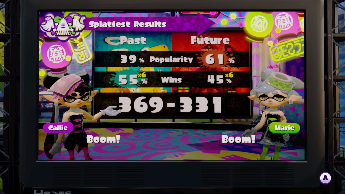 NA Splatfest: Would you rather travel to the past or the future? CY5oC2uWsAA-tOC