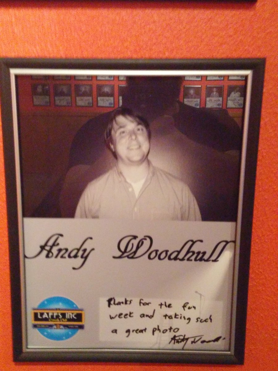 LaffsInc's tweet photo. Thank you @andywoodhull also happy birthday https://t.co/24gifGq6rJ