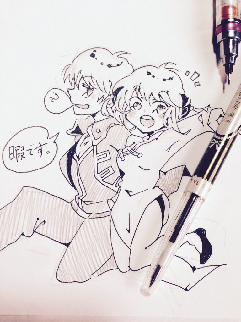 お医者さんに言われて家に引きこもるしかないのでお絵かきばっかりしてる 