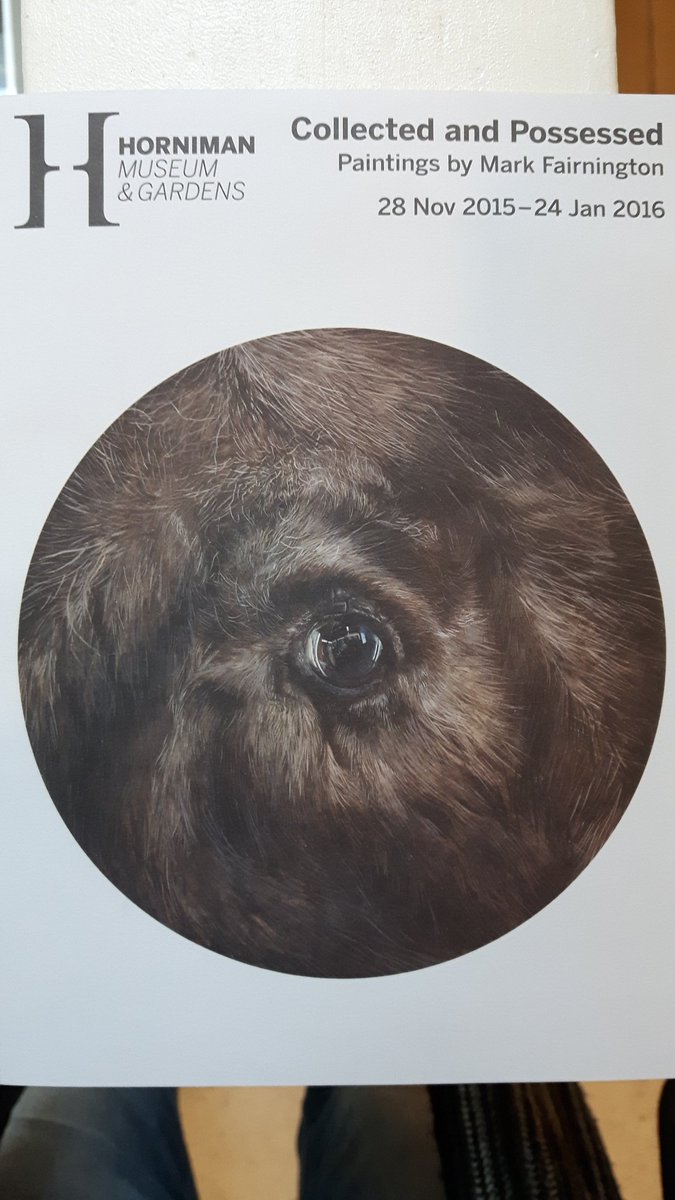 JackDAshby's tweet photo. The exhib @HornimanMuseum of photorealistic paintings of stored museum objects is well worth seeing before next week https://t.co/meFLajEc75