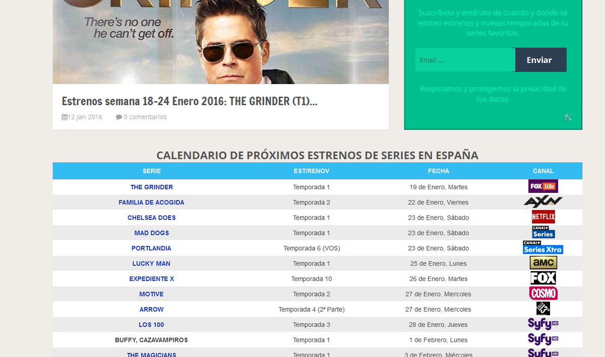 SeriendarioCom's tweet image. Te perdiste el estreno de la nueva temporada de tu #serie FAV?
SIGUENOS y olvídate¡TU CALENDARIO de SERIES d estreno