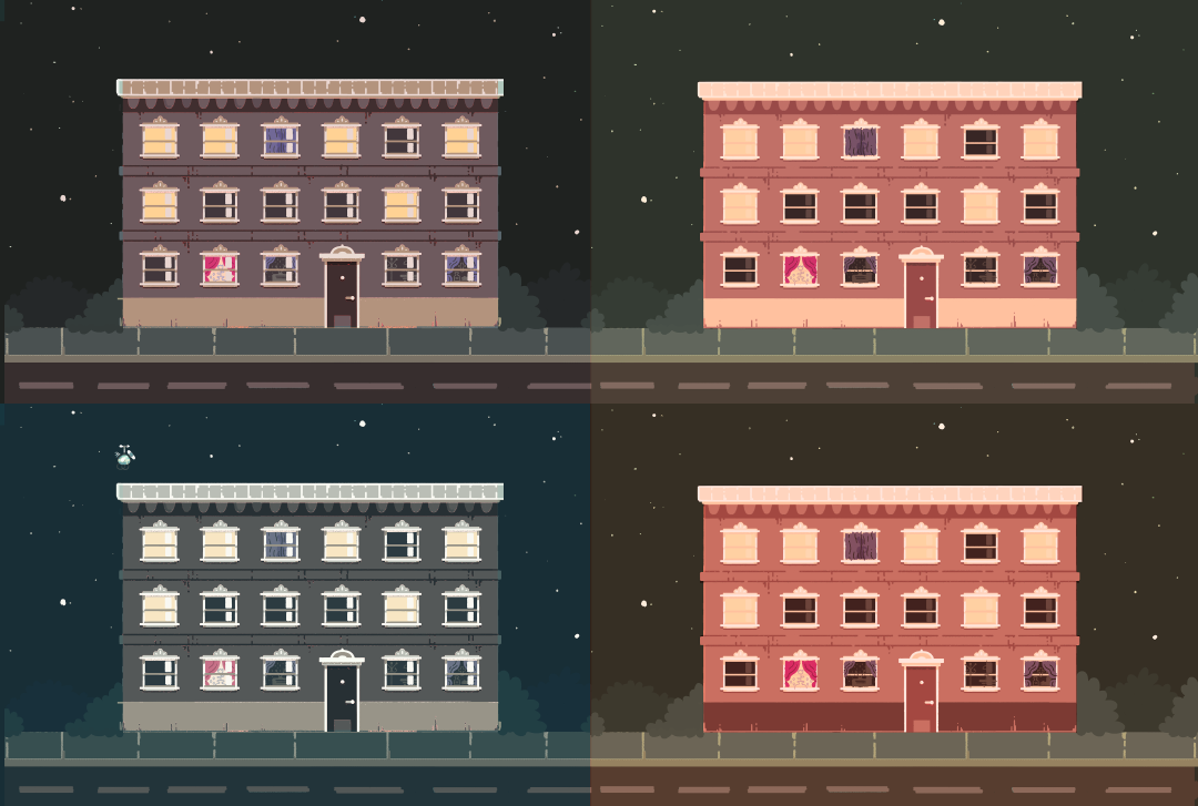 dedsrodrigues's tweet photo. Testando novos esquemas de cor. Algum favorito? #igngamejam https://t.co/CLmv2Z0lqB