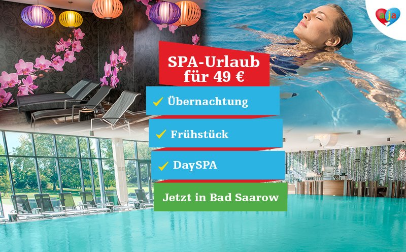 Limitiertes #Angebot: 1 Ü/F, DaySPA, nur 49 € p.P bit.ly/1OVFsUQ