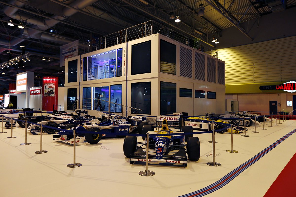 WilliamsF1's tweet photo. If you're buying a ticket to see us @Autosport_Show today, it sold out by 2pm yesterday so get here early! #ASI16 https://t.co/Sn0W0SrujY
