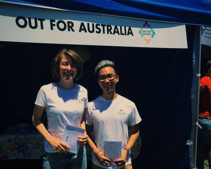 OutforAustralia's tweet photo. Our stall today at #midsummacarnival. Thanks to our tireless volunteers and to everyone who came by our stall! https://t.co/c6r06JQ7JI