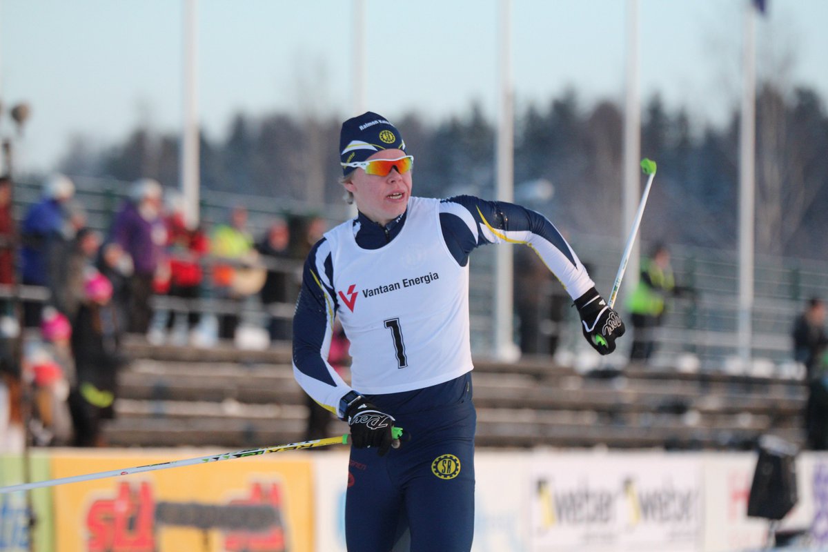 hiihtoliittofin's tweet photo. M18 sprintti: 1. Lauri Mannila - kuuntele Laurin mietteet: https://t.co/yd72kqjlUz #schiihto #hiihto https://t.co/IJDaChdxvr