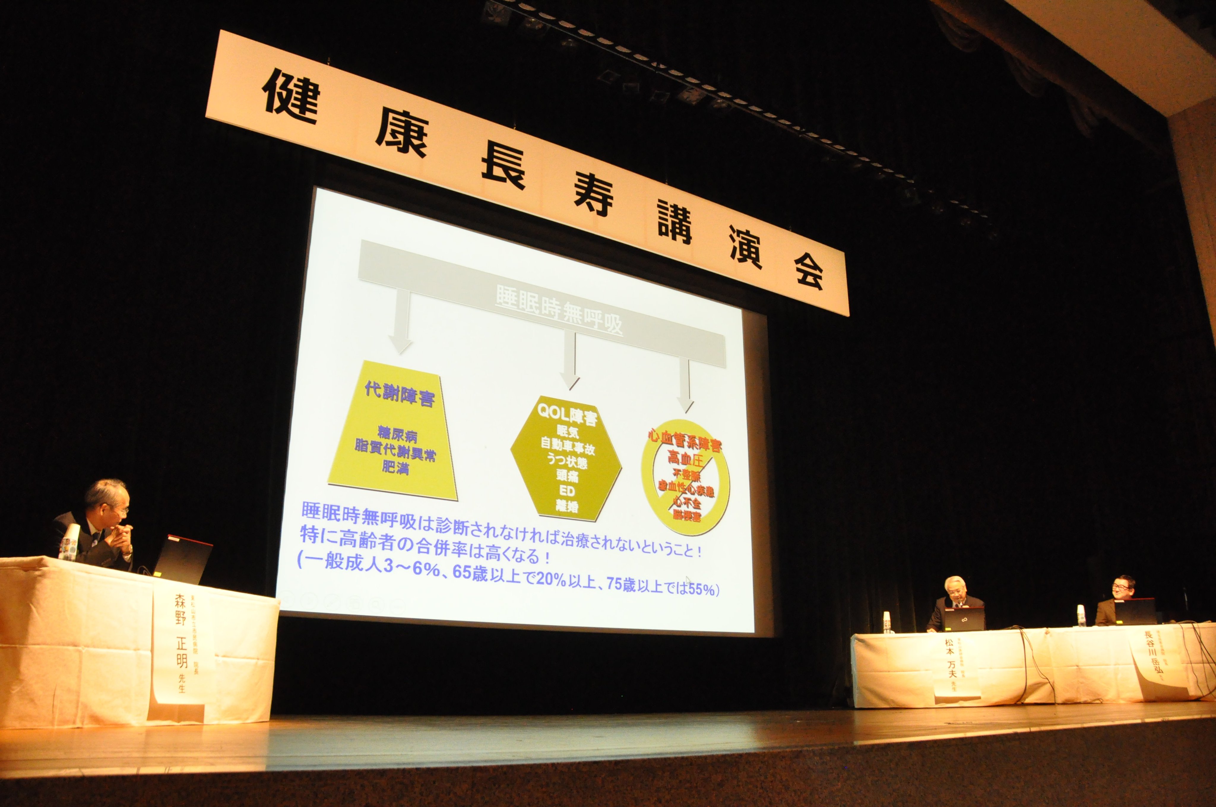 東松山市公式 On Twitter また 東松山医師会病院松本万夫院長 埼玉成恵会病院長谷川岳弘院長 市民病院森野正明院長による講話があり 自立したシニアライフをテーマに専門的で分かりやすい説明がありました 参加した方はメモを取りながら 熱心に耳を傾けていました