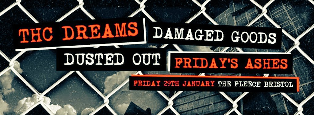 We're headlining the fleece on the 29th this month! Head on down and you could get a free EP!