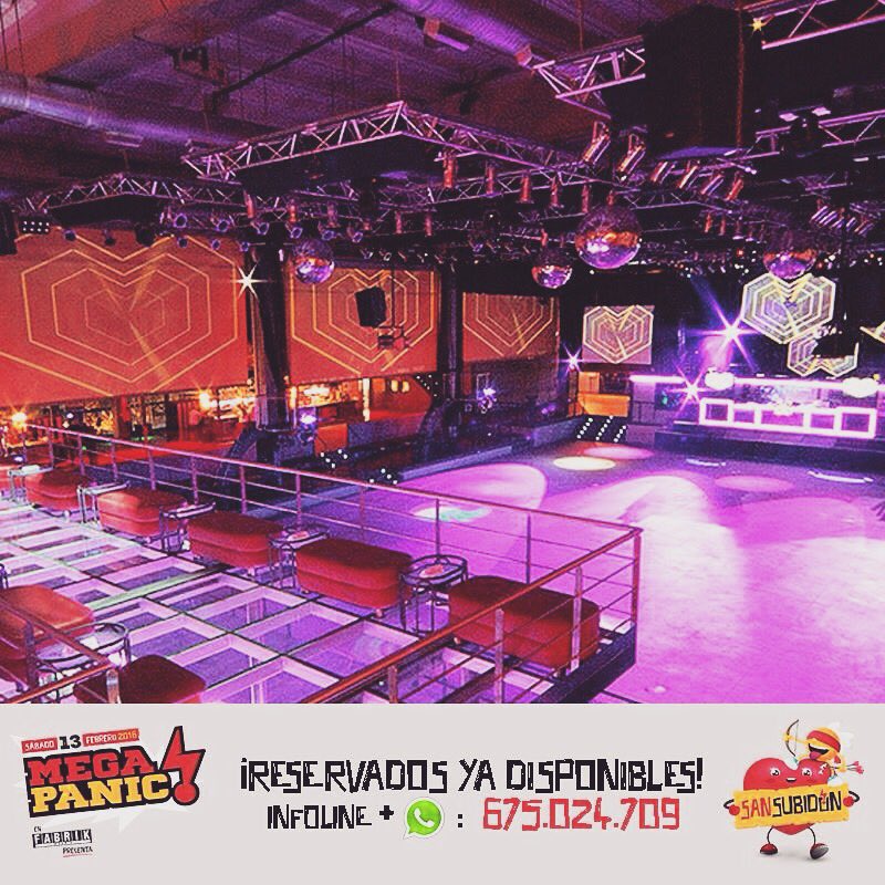 Si quieres pasar un San Subidón EN FABRIK de lo más VIP..contacta en infoline 675 024 709 sansubidon.com