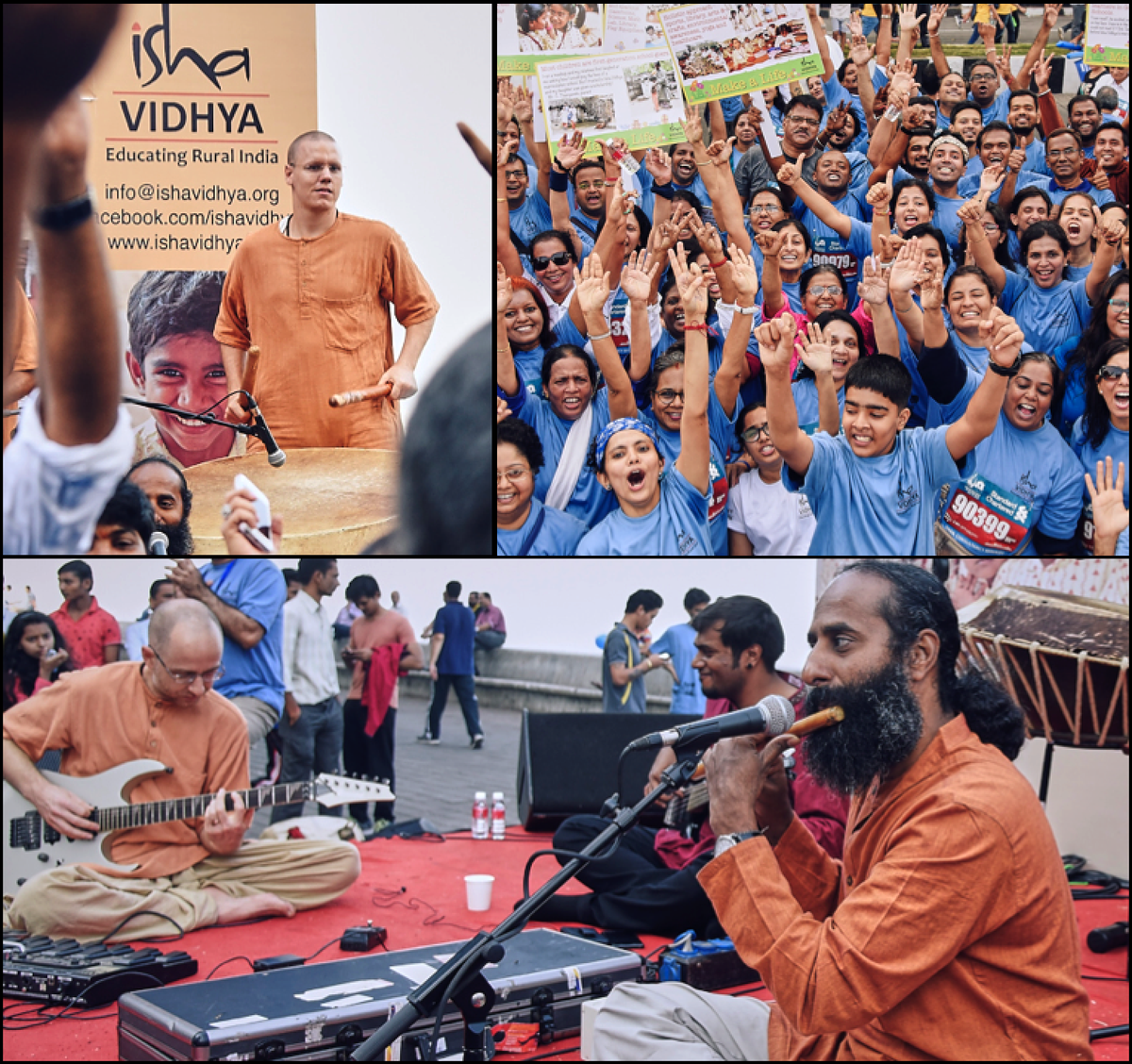 carajesh2008's tweet photo. Big shout out to all the runners at the @runscmm Marathon! good spirits, great vibes! #SCMMTwitterRun @ishavidhya https://t.co/mlGVMAES8w