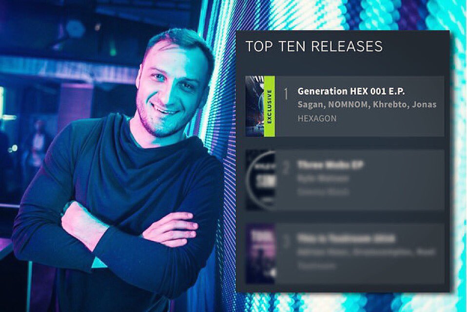 SaganMusic's tweet image. Wow #GenerationHex is #1 on Top 10 Beatport House Releases! @DonDiablo @HexagonRadio @JonasAdenMusic @KhrebtoMusic