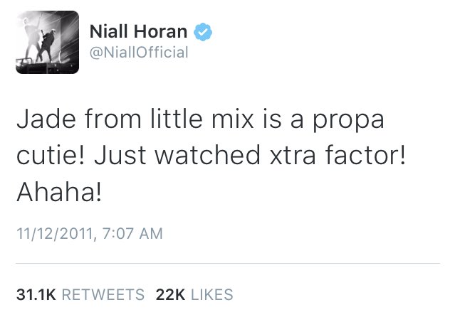 kuromicsan's tweet photo. bc always remember niall's tweets about jade https://t.co/GCntBMxtpO