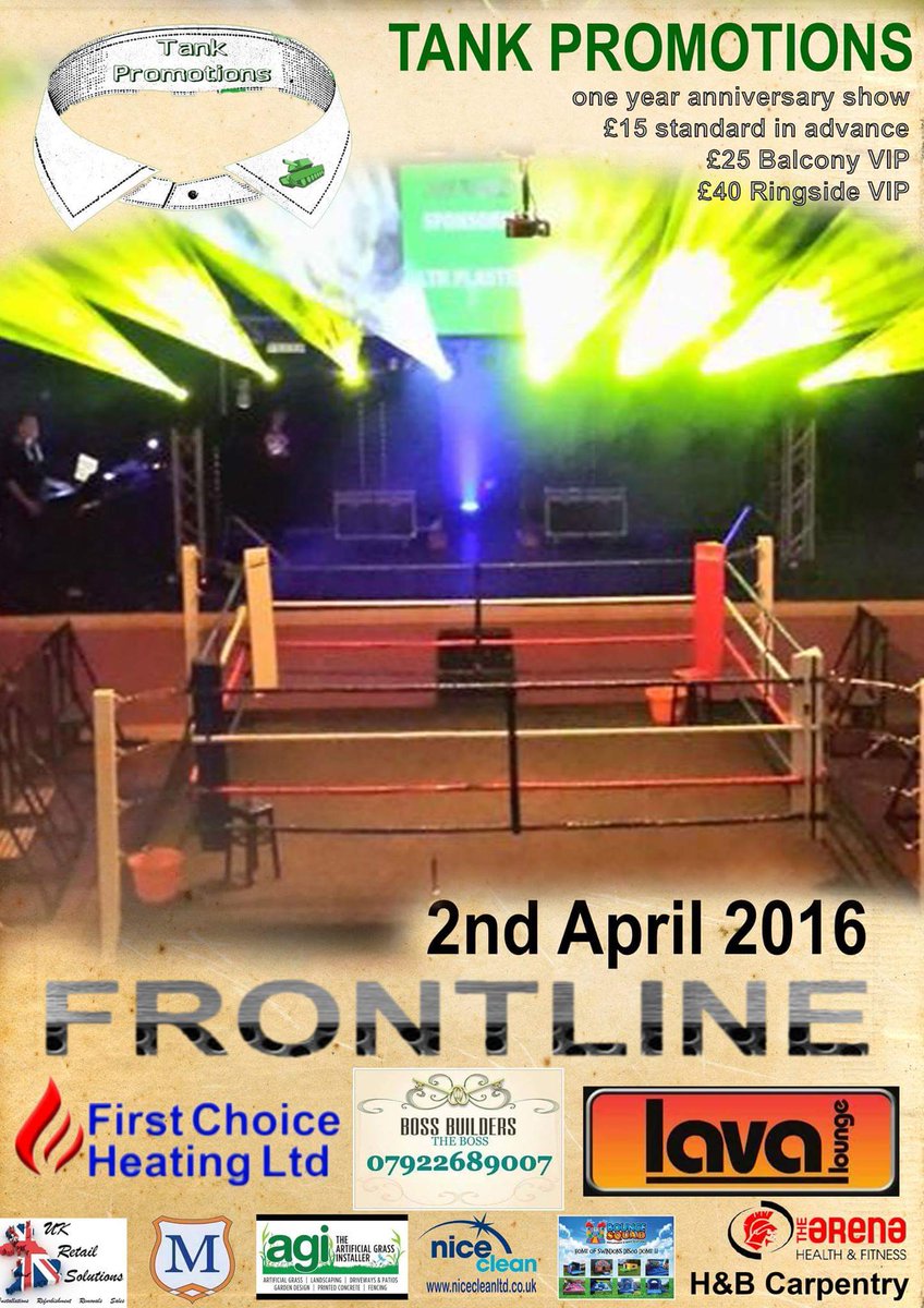 TankPromotions's tweet image. Check our new poster for our anniversary show on 2nd April
#swindonmeca