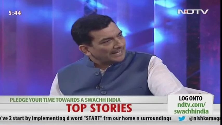 mantralayatimes's tweet photo. Chef @SanjeevKapoor and his company pledge 2,40,000 hours for #SwachhIndia we req all comm 2 pledge @SJaiswal_IAS https://t.co/nTAxNuyjTC