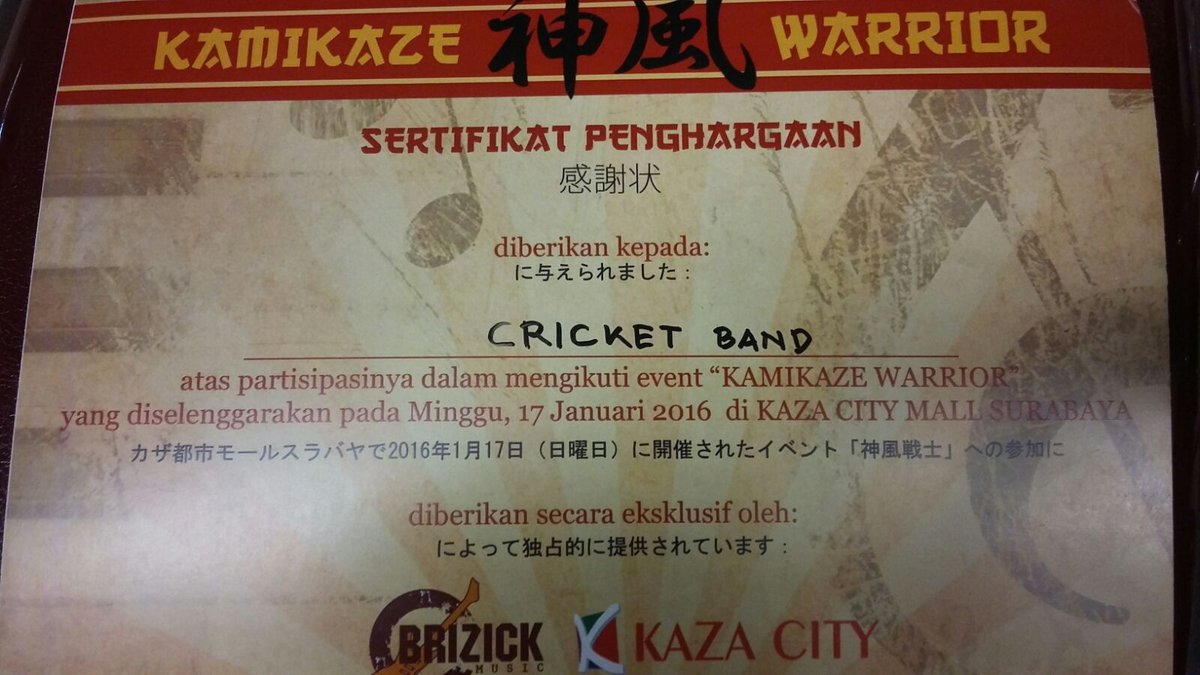 Thx u buat <a href="/BrizickComunity/">حبوب الاجهاض سايتوتك💝</a> sdh undang <a href="/Cricket_Band/">CRiCKet Japanes Rock</a> at <a href="/kazacitysby/">Kazacitysby</a> #KamikazeWarrior