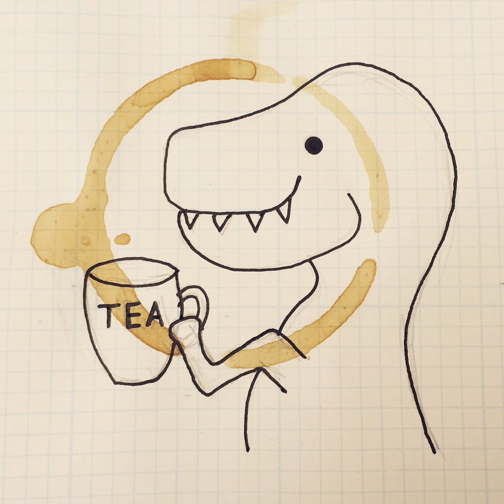 TeaRexBlog's tweet photo. We got a new logo!
#Logo #Design #Tea #Dinosaur https://t.co/N1AGlHjfE3