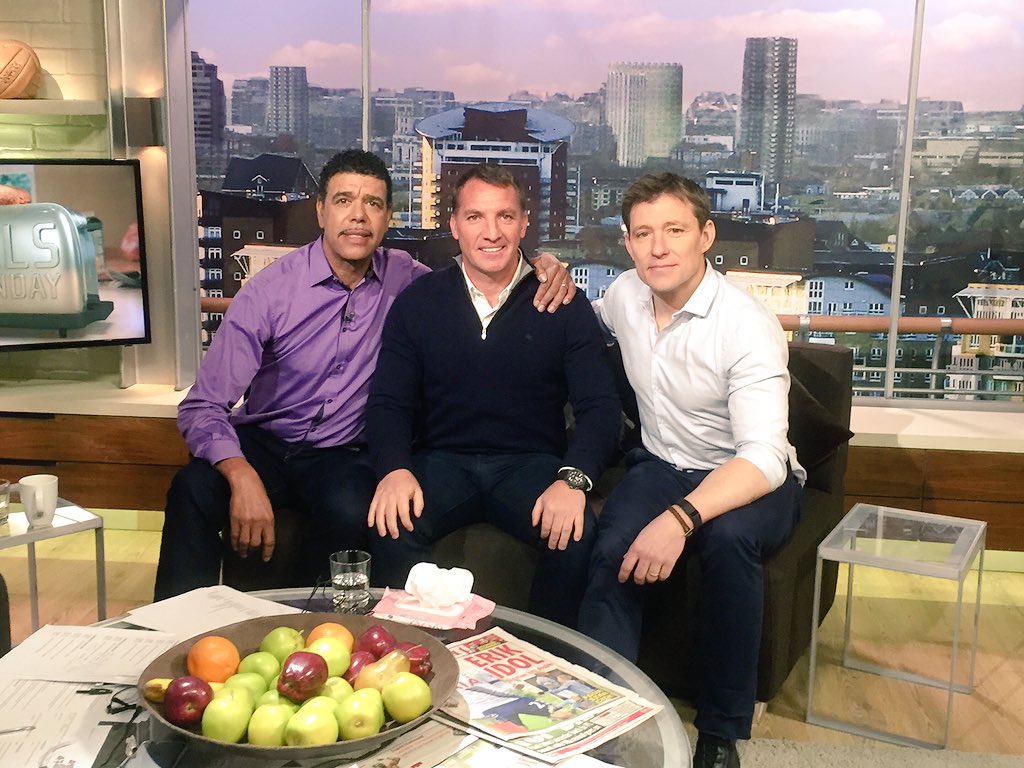 Brendan answered every question that <a href="/benshephard/">Ben Shephard</a> put 2him &amp; said it was an honour to have been Liverpool's boss