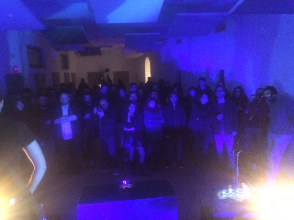 LaFineBand's tweet photo. Ieri prima data dell'Ancora Tour: Le ultime Lacrime, grazie MAT laboratorio urbano, Futbolín e IONIO. #ancoratour https://t.co/g3pnGsd15m
