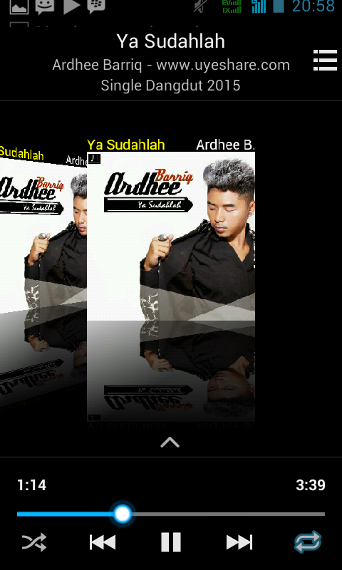 Lagu aa emang enak bangat ngilangin pusing:-D <a href="/ardhee/">Aris Destriadi</a> barriq