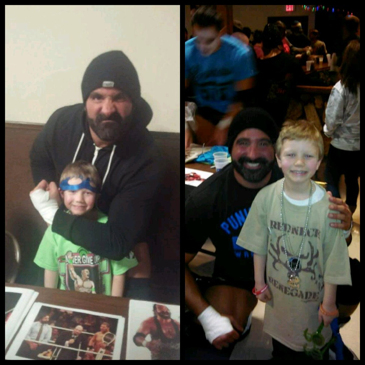 HewNado's tweet photo. Matteo and @Asylum1240 364 days apart! https://t.co/6hYjQUXVrg