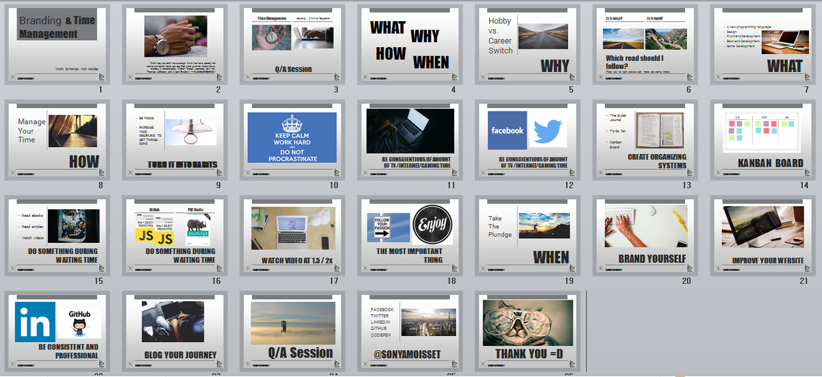 SonyaMoisset's tweet image. #Branding &amp;amp; Time Management Presentation | @FreeCodeCamp Seoul
// Work Smarter, not Harder //
#KeepOnHacking