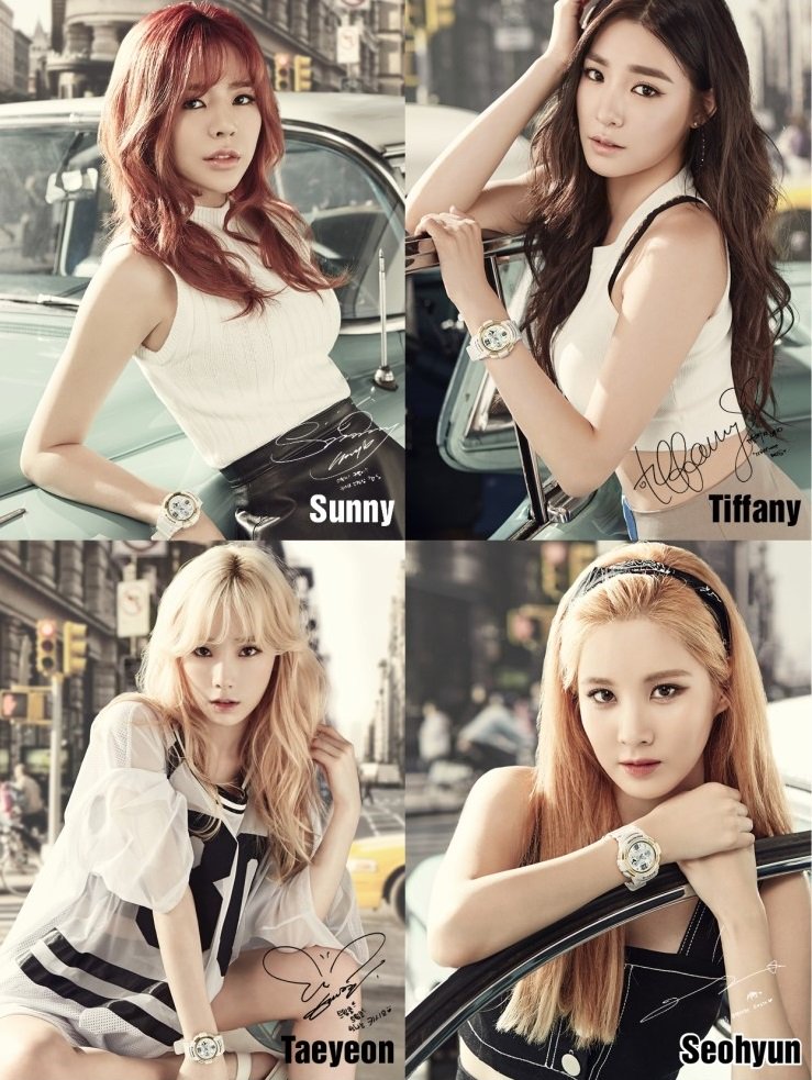 casio baby g snsd limited edition