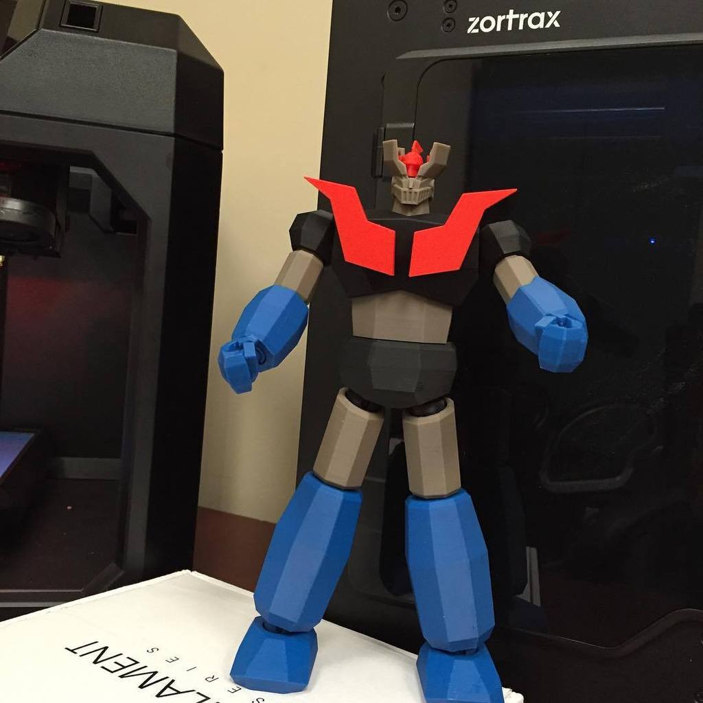 Otherbots's tweet photo. Great design by #biglildesign #mazinger #zortrax #3dprinting #zortraxm200 #createwith3d #robot #shogunwarriors by β¦ https://t.co/uPRY5vv7WE