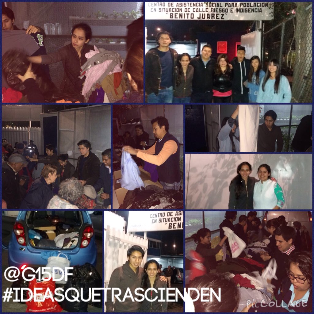 G15DF's tweet photo. Ayer tuvimos nuestro segundo "Abrigando Calles. ¡Gracias a todos por sus donaciones y por habernos acompañado! https://t.co/s84bDvW4Vz