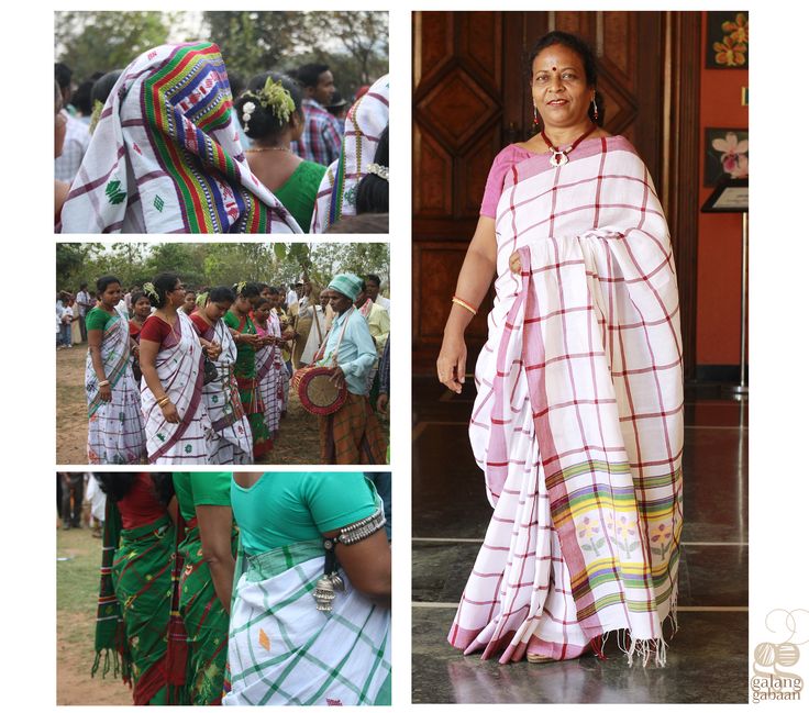 Santhal Drape Style Saree Draping: A Traditional Tribal Art Form - KALKI  Fashion Blog