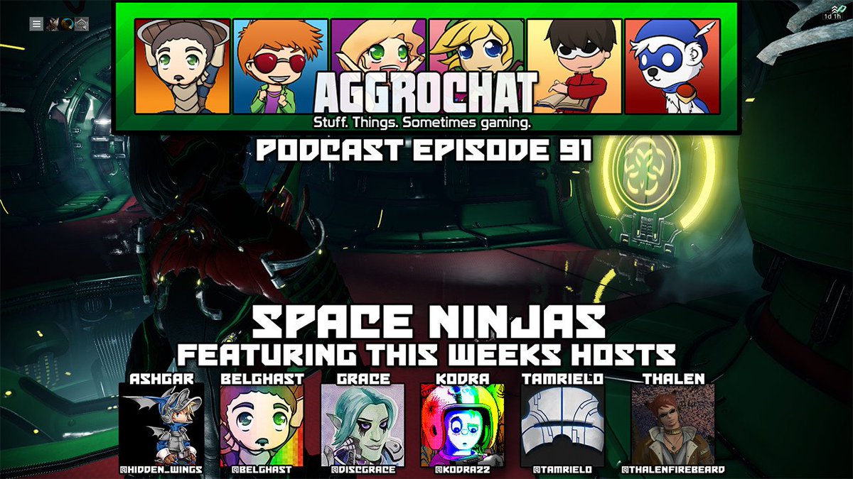 AggroChat's tweet photo. #AggroChat 91 - Space Ninjas - #Diablo3 Season 5 and #Warframe and others! https://t.co/5KGai0UnIY https://t.co/Gw8gMTZPvg