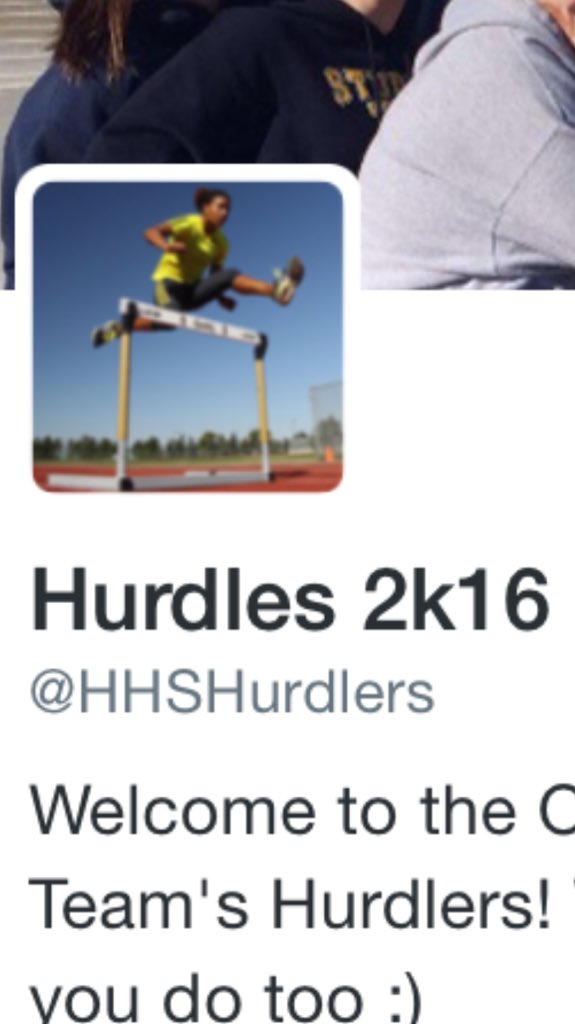 HHSHurdlers's tweet photo. New year new me... Hurdles 2k16 bout to be back and better than ever https://t.co/BVNG8SjXiD
