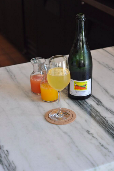 There's nothing better than mimosas on a sunny day! Our brunch starts at 10:30!