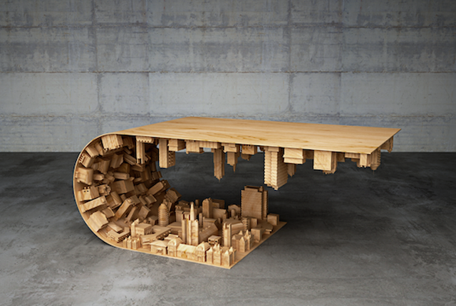 mental_floss's tweet image. This Coffee Table is Based on a Scene From 'Inception' — bit.ly/1O99u2k