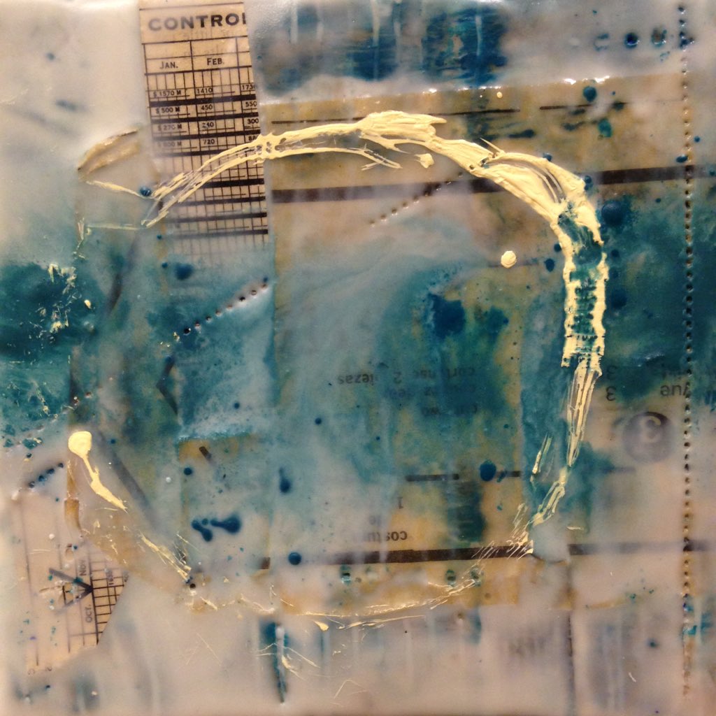 AprilHouse's tweet photo. Working it out in the studio. Some recent 5"x5" wax pieces. https://t.co/6dsFKCTWc7