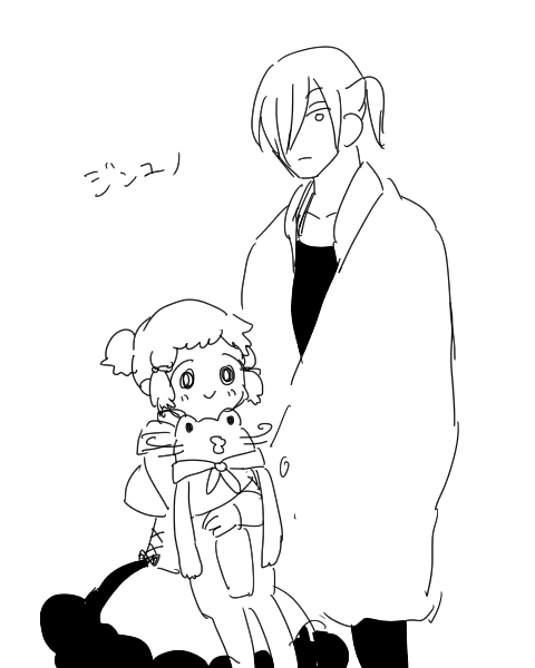 ギノさんのポニテ姿が公開されてからしばらく割と本気でポニテが受け入れられなくて、他の推しCPたちもポニテ変換して改めて衝撃を噛み締めた時の絵みつけた 